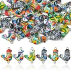 50Pcs Bird Links Connector Flying Dangle Charm for Craft Jewelry Making Pendant