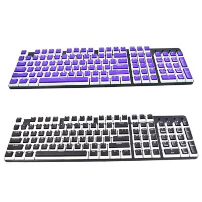 Pudding Keycaps Set 104Keys Double Color Double Shot für mechanische
