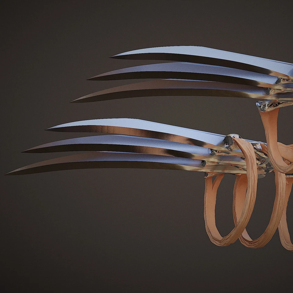 ¡Juego de accesorios ESTÁNDAR SIN PINTAR escala 1:6 para Hot Toys Deadpool!! Foto 4 de 4