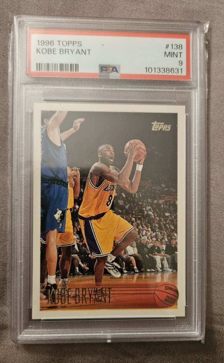 その他 1996 TOPPS Kobe Bryant #138 1996 Topps #138 Kobe Bryant Rookie RC Mint PSA 9 | eBay