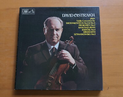 SLS 5058 David Oistrakh Violin Concertos Shostakovich