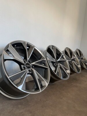 4 Neue Alufelgen Typ AUDI 19'' Schwarz Poliert A1 A3 A4 A6 Q3 Q5 A7 A5 TT
