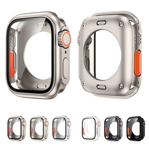 Cover PC 360 Full IWatch Displayschutzfolie Glas Wechsel auf Ultra 38mm/49mm