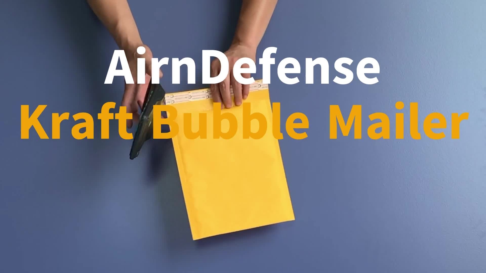 400 Pack #4 Kraft Bubble Padded Envelopes - 9.5x14.5 Inch Self Sealing Shipping Mailers By AirnDefense - View #7