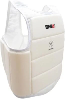 SPORTECH ITALIA Sportech - Corpetto Karate SMAI protezioni Karate WKF Omologato misure S-M-L-XL