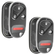 2 Key Fob Remote Shell Case Replacement for Honda Accord Acura TL KOBUTAH2T