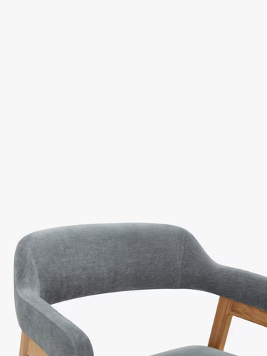 John Lewis Santino Arm Chair , Oak Bianco Oil, Grey TOTAL RRP £279 - Picture 5 of 13