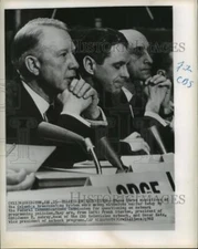 1962 Press Photo Executives of CBS Called Among Witnesses for Questioning