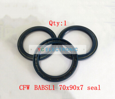 Qty:1 oil seal BABSL1 70*90*7 NBR high-pressure /hydraulic motor sealingring