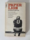 PAPER LION by GEORGE PLIMPTON POCKET BOOKS PB 1967 1st Print Good+