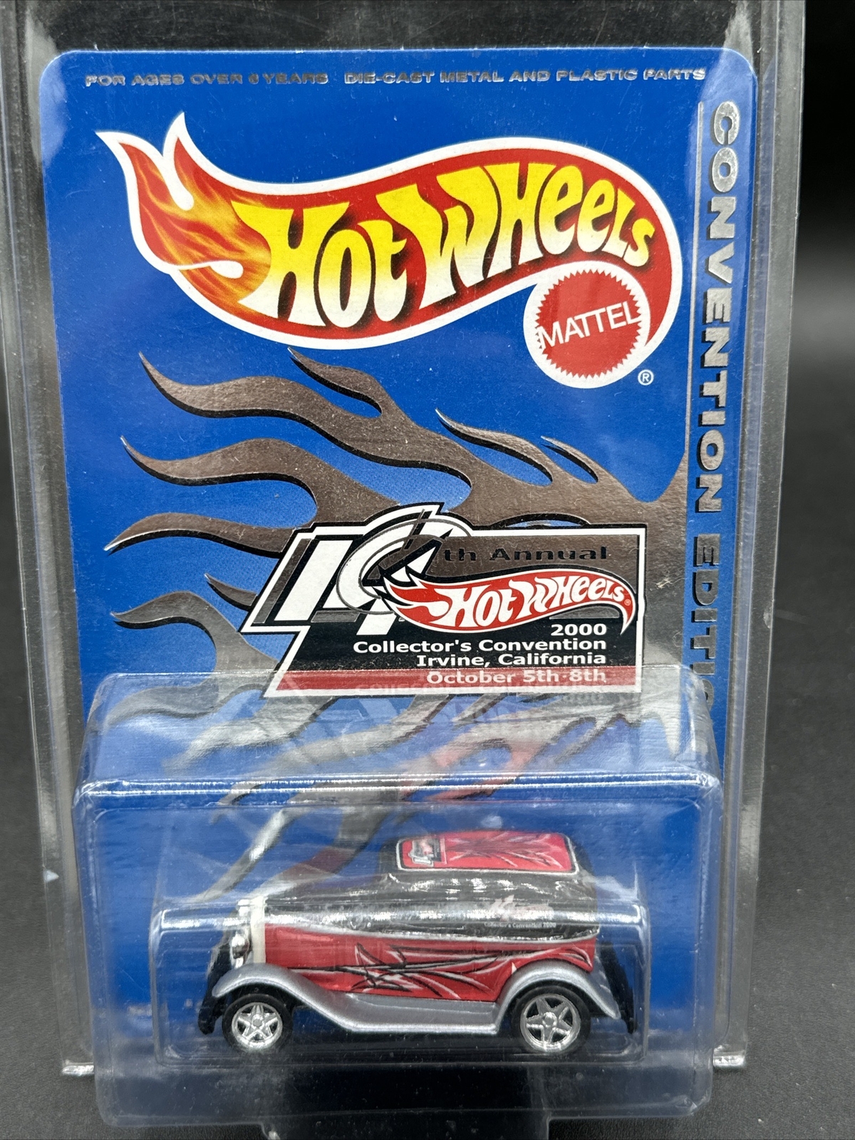 2000 Hot Wheels RED 32 FORD DELIVERY 14th Convention Edition Irvine Ca free ship