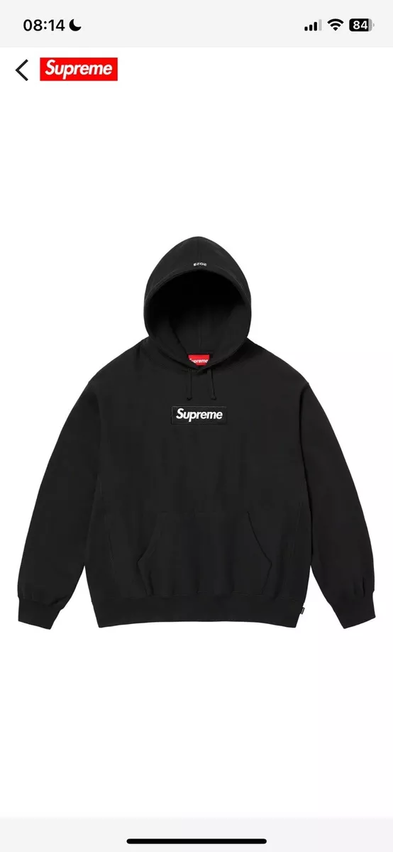 Supreme Box Logo Hoodie Hooded Sweatshirt 2023 | FW23 | Black