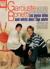 Coupure de presse Clipping 1997 Garouste & Bonetti   (3 pages)