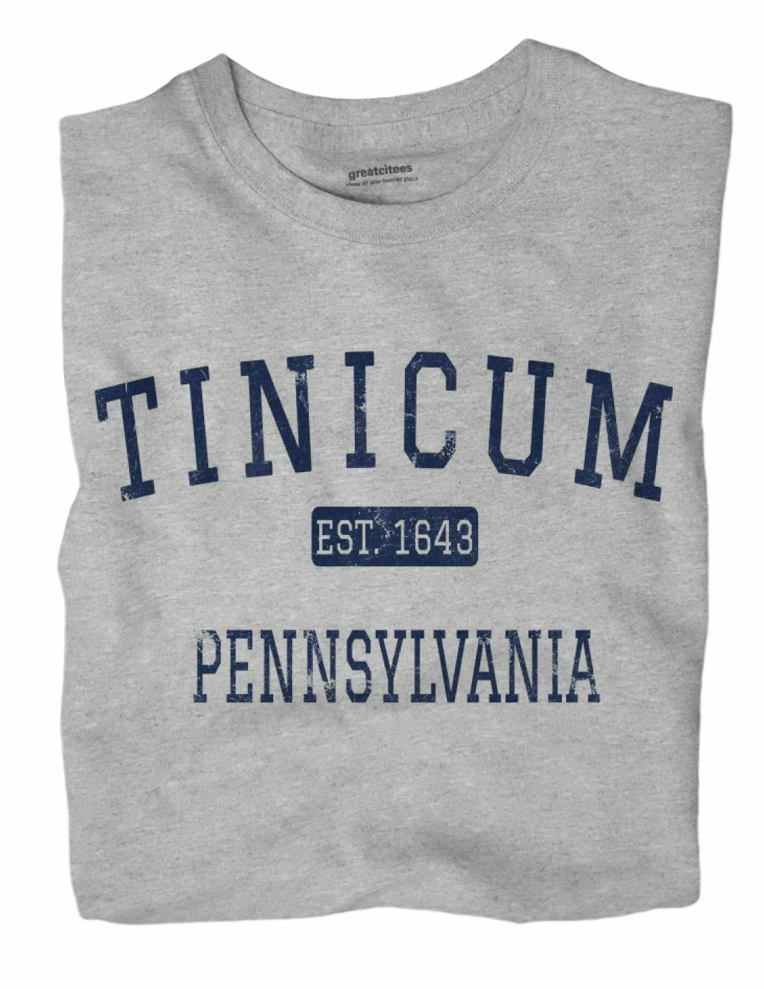 Tinicum Pennsylvania PA T-Shirt Bucks County EST