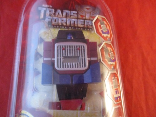 Transformers Revenge of the Fallen Movie Optimus Prime Promo Kid's Watch NEW - Picture 2 of 3