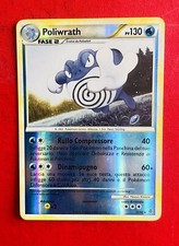 Lotto Carte Pokemon Poliwrath 21/95 Reverse Ita Raro