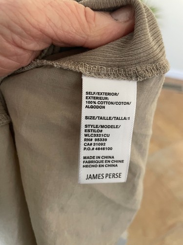 Camisa para mujer James Perse panel en contraste - Imagen 4 de 5