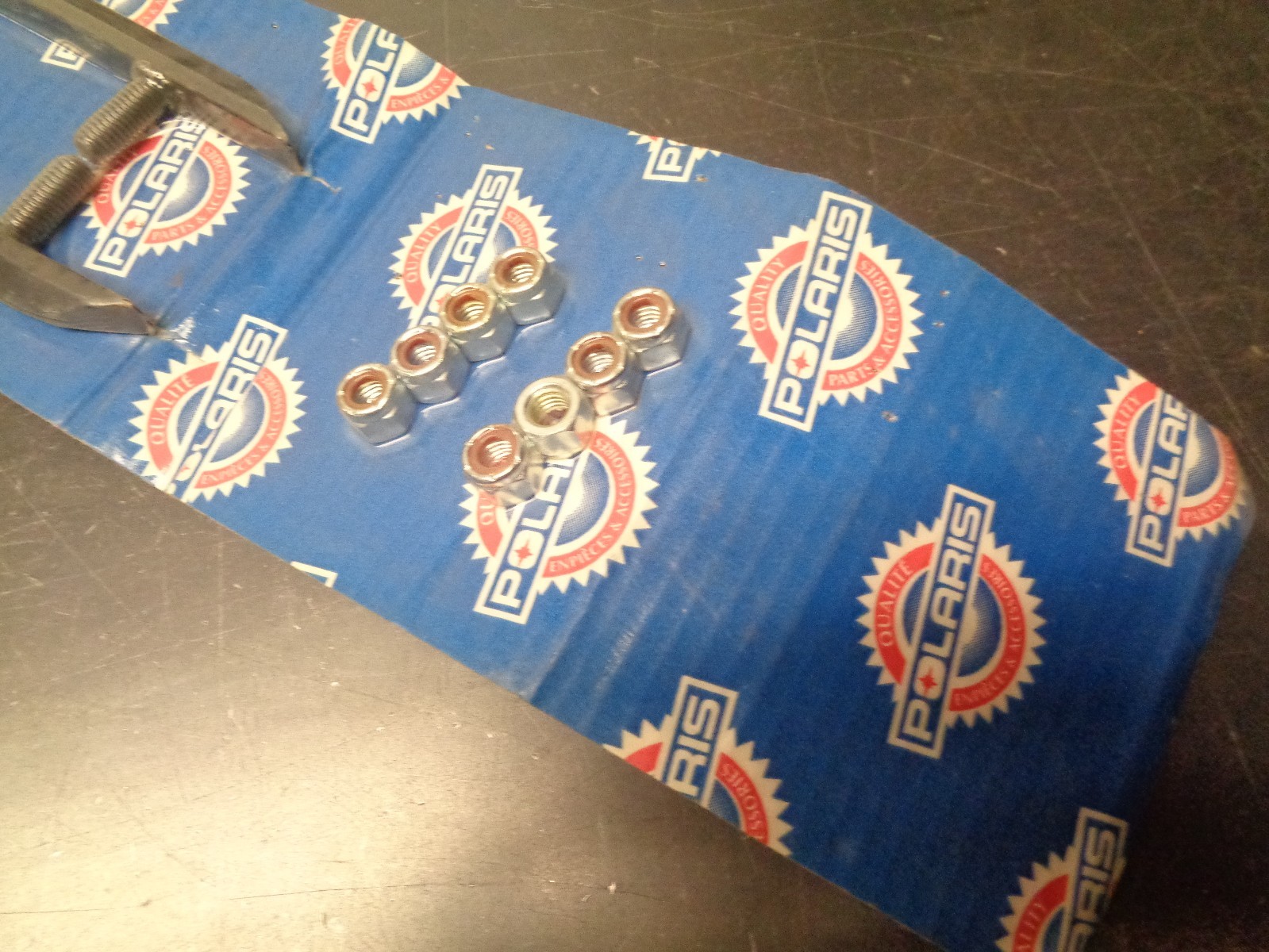 POLARIS SNOWMOBILE SLED SKI SKIS WEARBARS WEAR BARS CARBIDES MOUNTS