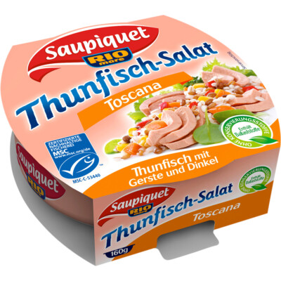 MSC Rio Mare Saupiquet Thunfisch Salat Toscana in der Dose 160g