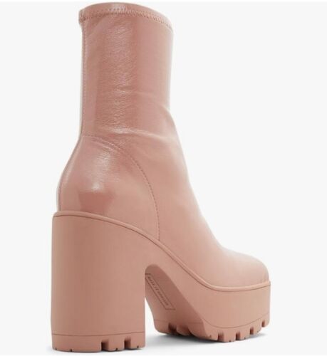 NWB Call It Spring Nathali Ankle Boots,light ballet pink,sz.7 - Picture 3 of 7