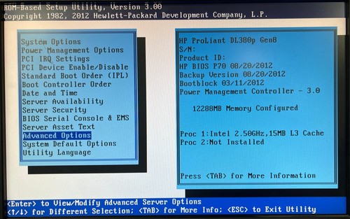 HP ProLiant DL380P Gen8 Server 1x Xeon E5-2640@2.5GHz 12GB RAM NO HDD (READ!) - Picture 2 of 8
