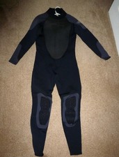 EVO Full Wetsuit Black Grey Large Good Condition Mens