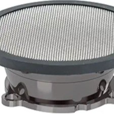 Air Filter Velocity Stack For Cv40 Carburetor Gray