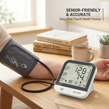 LCD Digital Gauge Meter Arm Blood Pressure Monitor Accurate Bp Machine Automatic