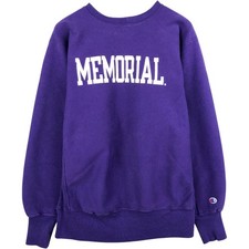 Used 90'S Champion Reverse Weave Embroidered Tag College Sweatshirt Made in ...