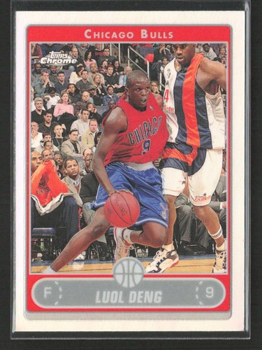 Luol Deng 2006-07 Topps cromo #36 refractores Chicago Bulls - Imagen 1 de 2