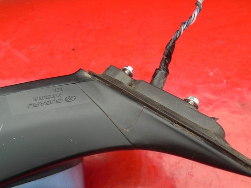 10 2010 SUBARU LEGACY POWER HEATED DRIVER SIDE MIRROR OEM E7F SKY BLUE - Picture 8 of 12