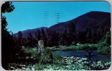 Vintage Postcard Capt John Sutter's Historic Sawmill Coloma, CA 1950s