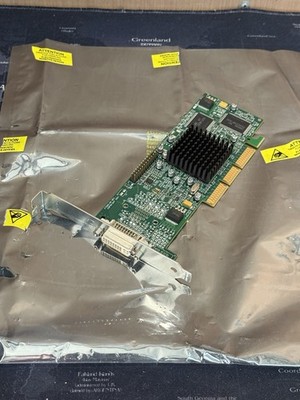 NEW MATROX MGI G45FMLDVA32DBF MGAAGP F7093-00 VIDEO CARD