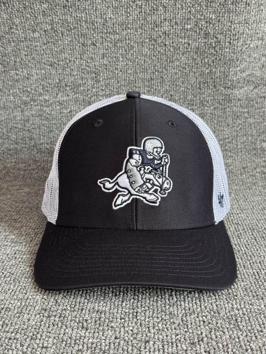 '47 Brand Notre Dame Trucker Snapback Black White OSFA Retro Hat