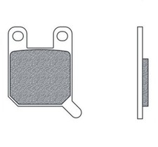 Brake Pads FD.0142 Organic for Derbi Predator Aventura 50 Gas Gas Pampera 125