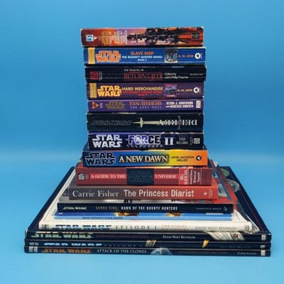 Star Wars book lot x16 cross sections legends vintage biography + more!