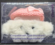 Furry Dog Earbud Case Cover - Compatible with...