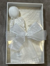 Keepsake Stephan Baby Handkerchief Baby 10  Doll Marriage Bride Groom NIB