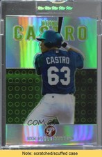 2003 Topps Pristine Uncirculated Refractor 1193/1599 Bernie Castro #116 READ 1u6