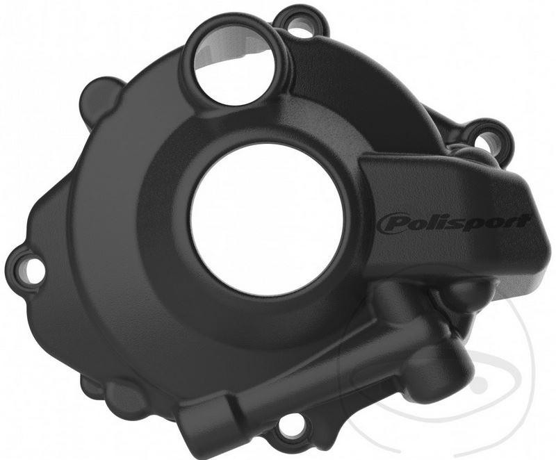Ignition Cover Protector Clutch Cover Fits Honda Crf 250 R 18-23 Black