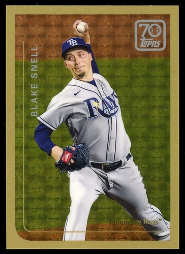 2021 Topps 70 Years of Topps Chrome Superfractor Blake Snell 1/1