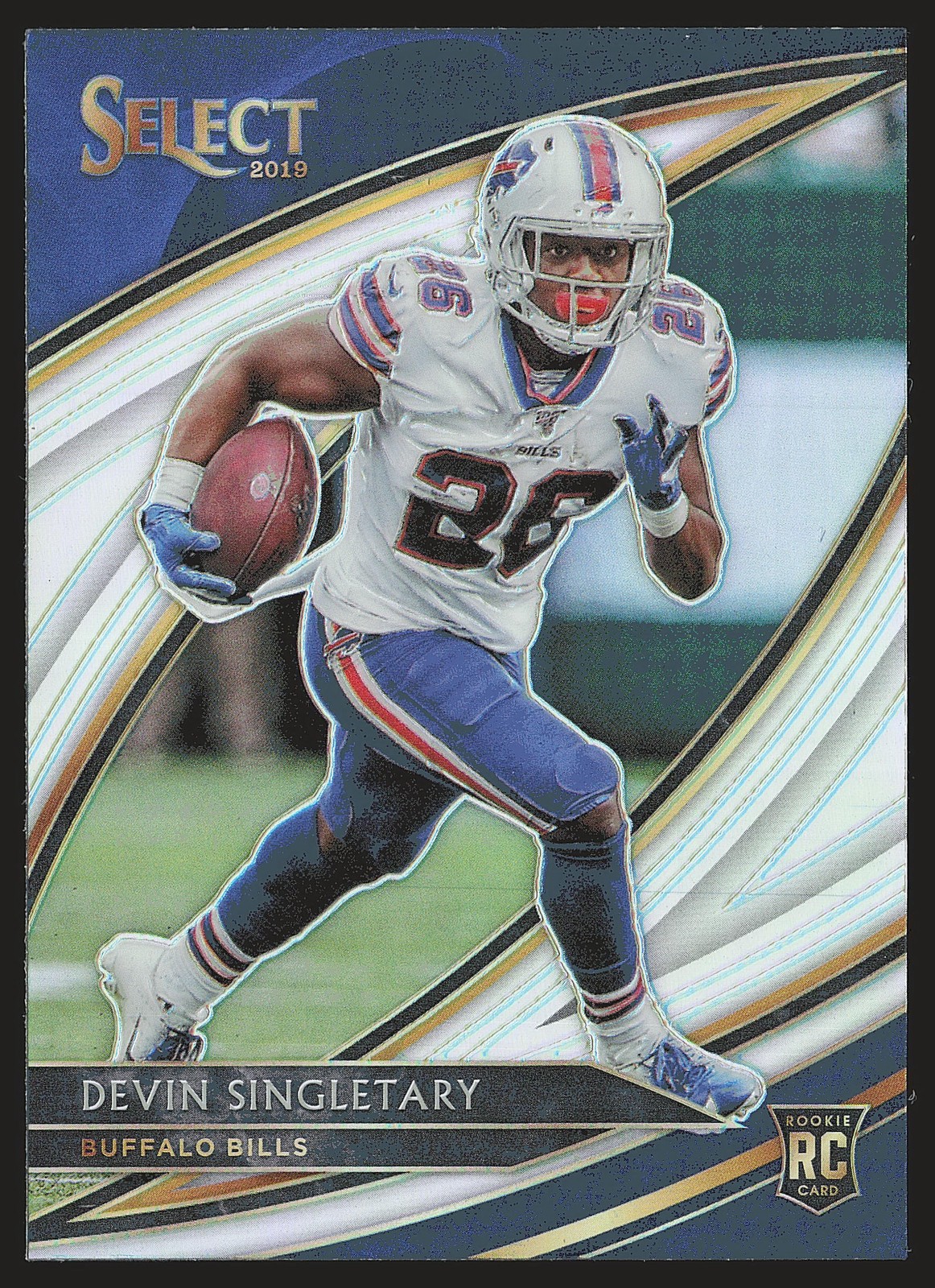 2019 Panini Select #279 Devin Singletary Silver Prizm RC