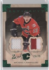 2013 Artifacts Emerald Jersey/Patch 23/75 Mike Cammalleri Michael #61 Patch 0a1
