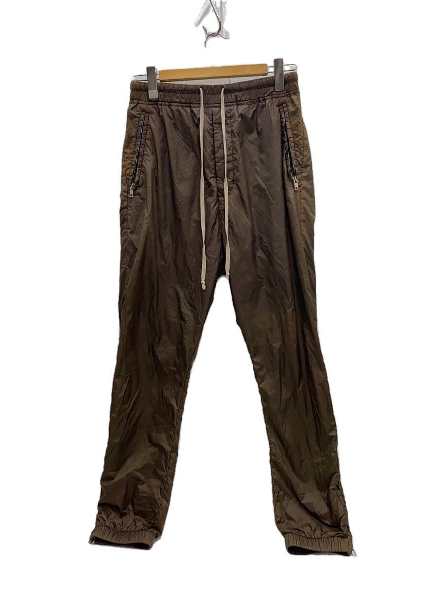 Rick Owens Other 18AW Drawstring Track Pants 44 Nylon Brown