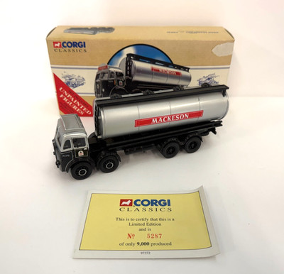 Corgi Classics 97372 Atkinson Cylindrical Tanker Mackeson -  Rare Ltd Edition