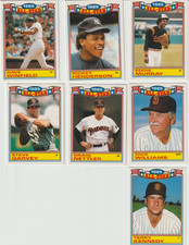 1985 TOPPS ALL STAR CARD LOT 7 -MURRAY-WINFIELD Henderson Garvey Nettles