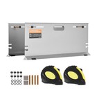Uimoso Wheel Alignment Tool Toe Plates with Tape Measure and Conversion Chart
