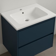 Lavabo ad Incasso in Mineral Marmo 61x46 cm Mobile composizione bagno