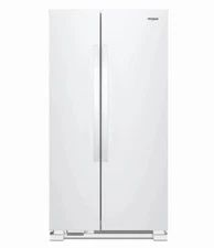 Whirlpool 36" Freestanding 25.07 Cu. Ft.  Side by Side Refrigerator - WRS315SNHW