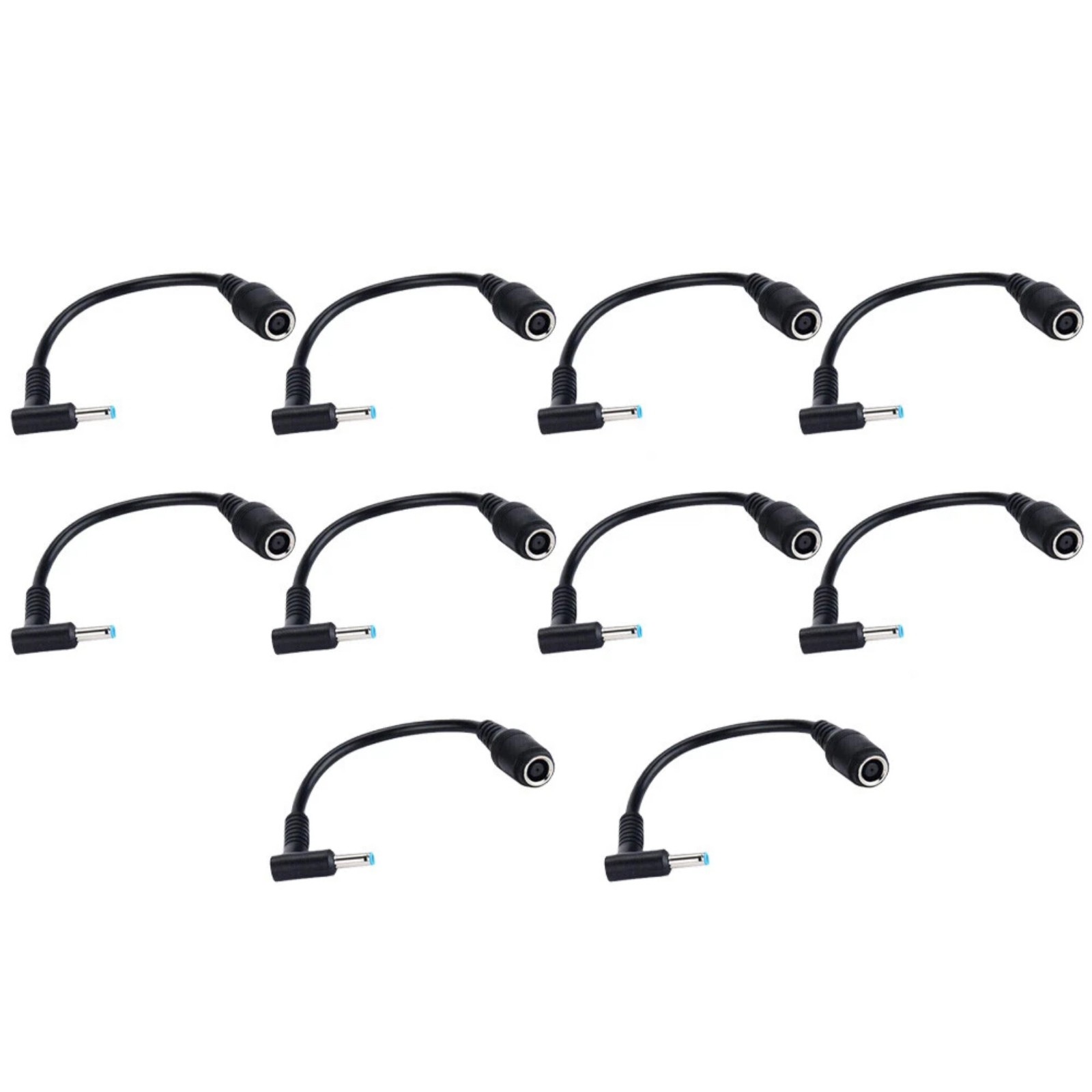 10pcs DC Power Adapter Cable Set